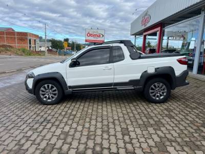 FIAT STRADA ADVENTURE 1.8 CE FLEX 2018 BRANCA - Foto 9